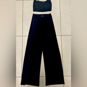 Elegant Black Women's top and pants